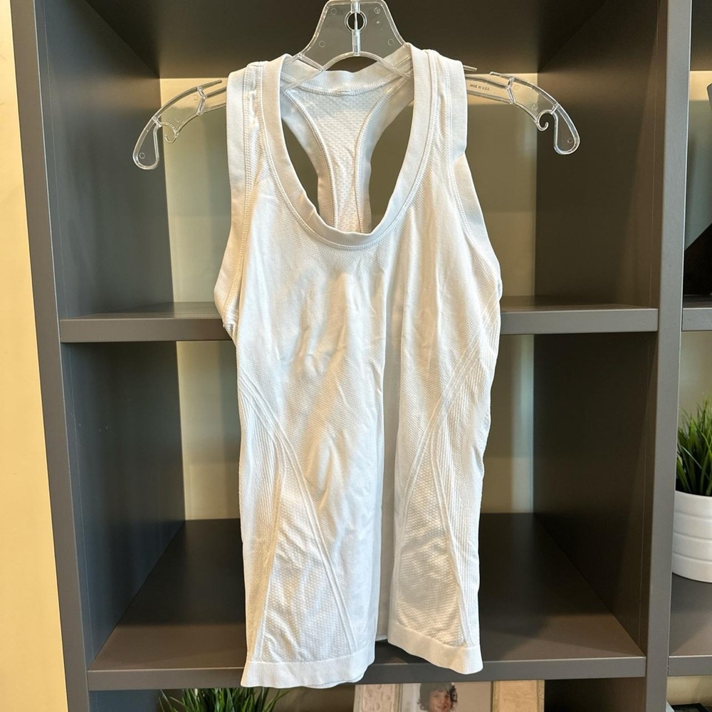 Athleta razor back tank top. Never worn before— originally $49.
